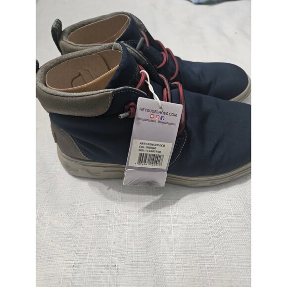 Hey Dude Spencer Eco Indigo size US 8M, Brand New main image 8